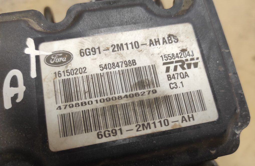 Pompa ABS BOSCH FORD S-MAX 6G91 2M110 AH / 6G912M110AH / 15584204J / 16150202 / 54084798B / KKK6G91 2M110 AH / 6G912M110AH / 15584204J / 16150202 / 54084798B / KKK