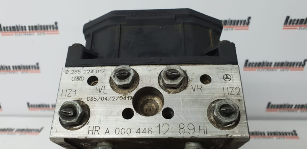 Pompa ABS BOSCH MERCEDES-BENZ VITO 0 265 224 017 / 0265224017 / A 000 446 12 89 / A0004461289 / 0 265 900 012 / 0265900012 / KKK0 265 224 017 / 0265224017 / A 000 446 12 89 / A0004461289 / 0 265 900 012 / 0265900012 / KKK