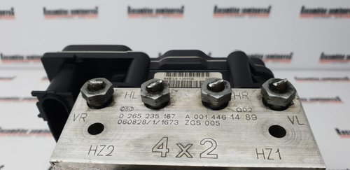 Pompa ABS BOSCH MERCEDES-BENZ VITO 0 265 235 167 / 0265235167 / A 001 446 14 89 / A0014461489 / 0 26...