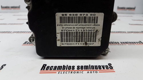 Pompa ABS BOSCH PEUGEOT 407, 0265235271, 9662005180, 0265950658, 9663887380,