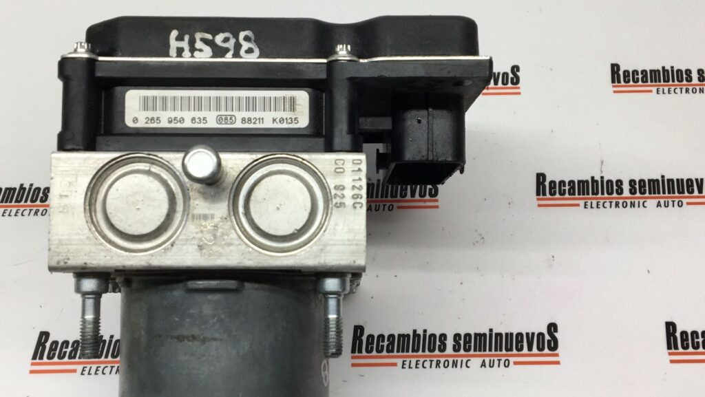 Pompa ABS CITROEN C4 0 265 235 235 / 0265235235 / 96 618 871 80 / 9661887180 / 0 265 950 635 / 0265950635 / 9663241380 / KK0 265 235 235 / 0265235235 / 96 618 871 80 / 9661887180 / 0 265 950 635 / 0265950635 / 9663241380 / KK