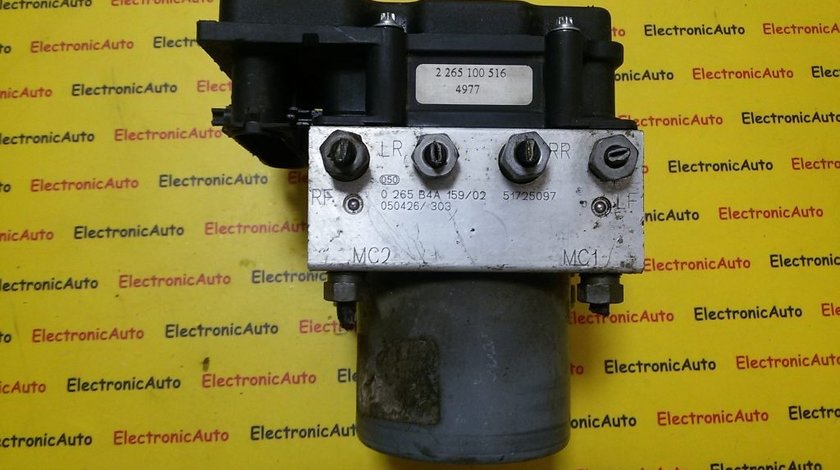 Pompa ABS Citroen Jumper, Fiat Ducato, Peugeot Boxer, 0265B4A159, 51725097, 2265100516