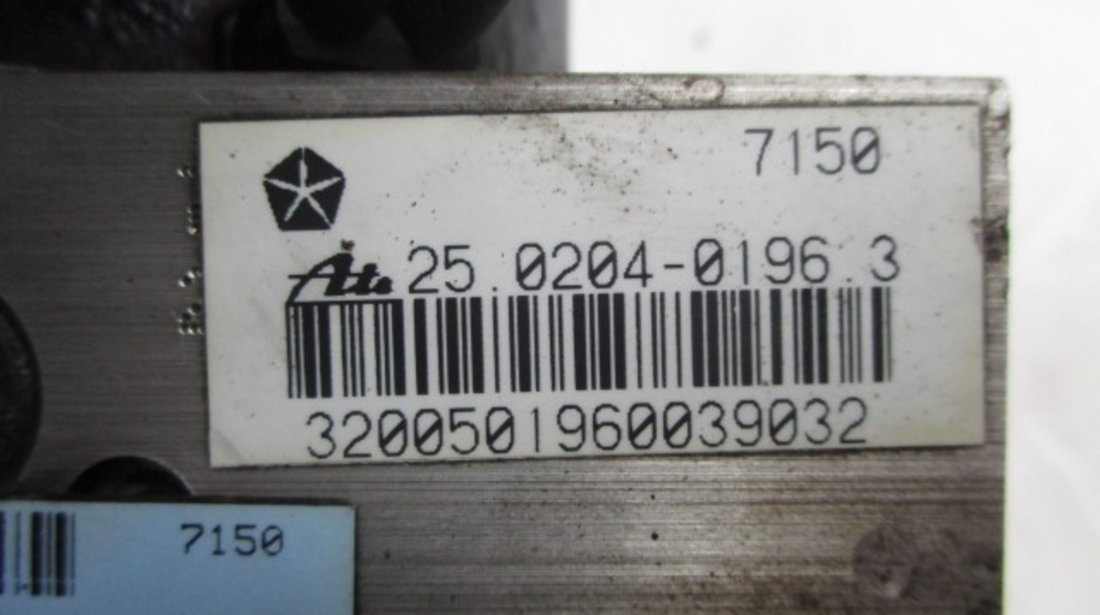 POMPA ABS COD 56027931 / 52009240 JEEP GRAND CHEROKEE 1 FAB. 1991 - 1999 ⭐⭐⭐⭐⭐