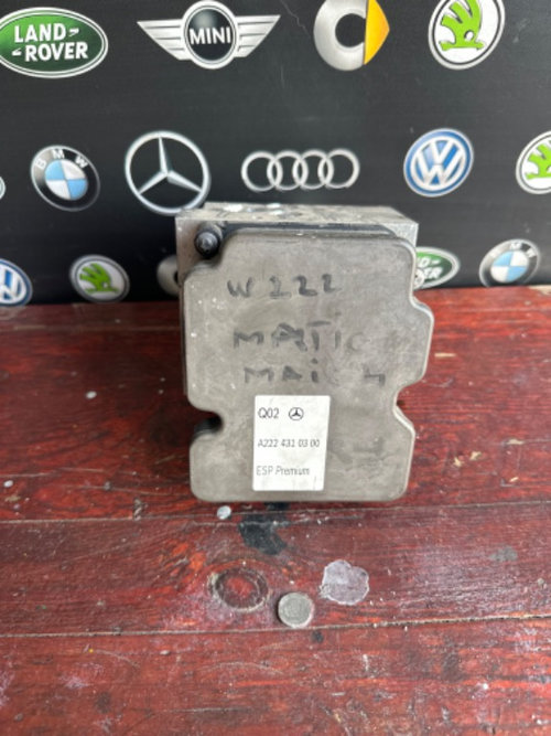 Pompa abs completa Mercedes s class w222 4 matic cod A2224310300
