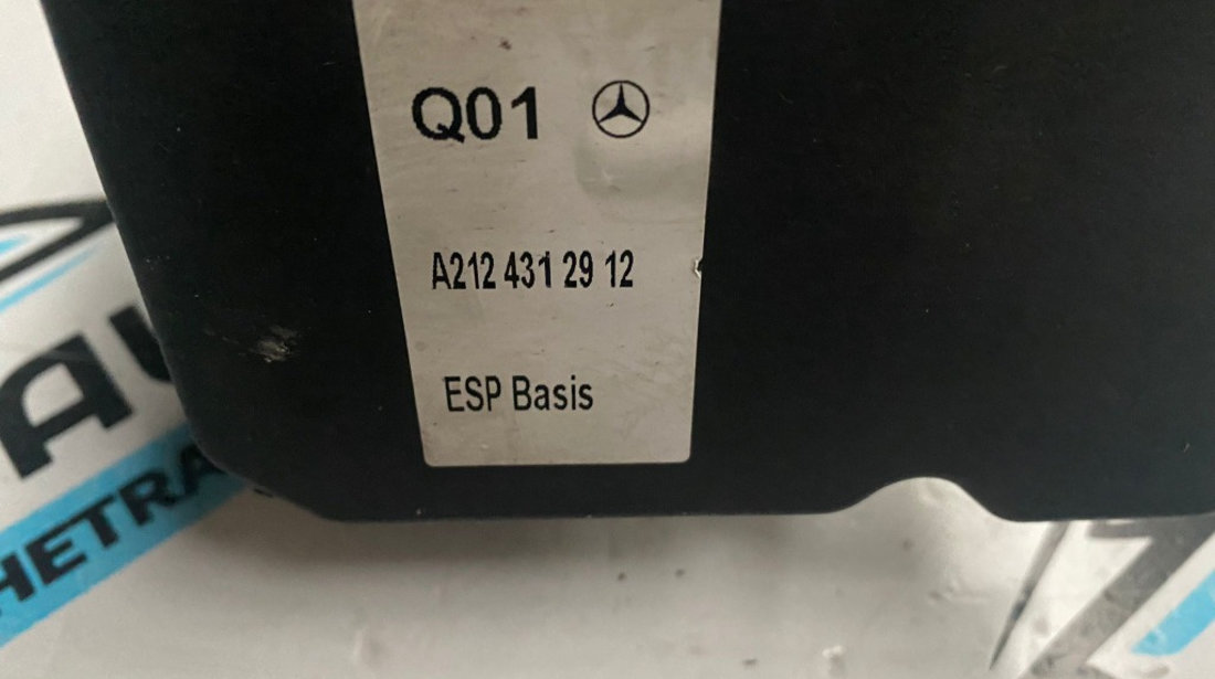Pompa ABS ESP Mercedes W212 E.Class 2012 a2124312912