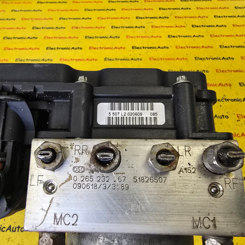 Pompa ABS Fiat Grande Punto, 0265232267, 51826507, 0265800794,