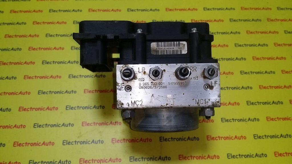 Pompa ABS Fiat Panda, 51799595, 0265232021, 0265800673,