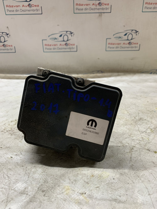 Pompa abs Fiat Tipo 1.4 Benzina 2017, 52063498 / 00520635980