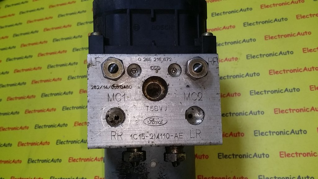 Pompa ABS FORD TRANSIT 0 265 216 672 / 0265216672 / 1C15 2M110 AE / 1C152M110AE0 265 216 672 / 0265216672 / 1C15 2M110 AE / 1C152M110AE