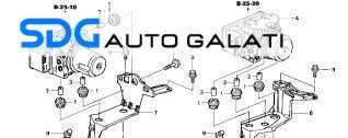 Pompa ABS Honda Accord 7 2002 - 2007 Cod F27-A23874 [C5948]