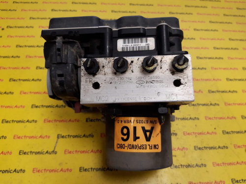 Pompa ABS Hyundai Santa Fe, 0265230762, 589102B550, 0265951248,