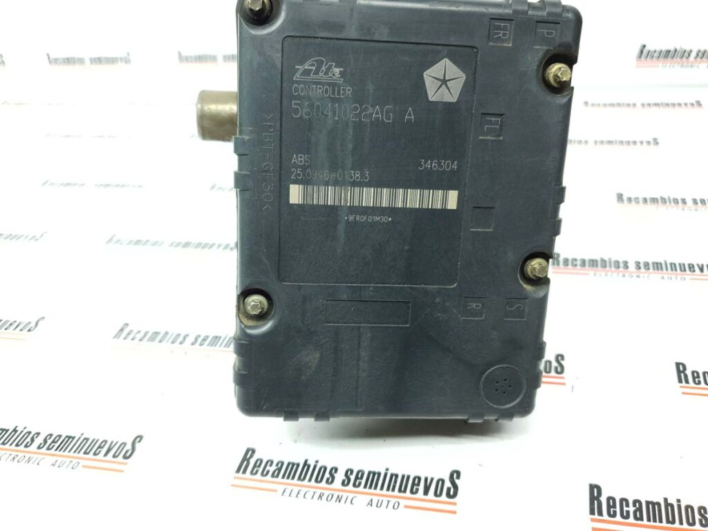 Pompa ABS JEEP GRAND CHEROKEE 56041022AG A / 56041022AGA / 25.0946-0138.3 / 25 0946 0138 3 / 25094601383 / 346304 / 25.0204-0208.4 / 25 0204 0208 4 / 25020402084 / P52128205AF / 10.0511-8186.1 / 10 0511 8186 1 / 10051181861 / 25020402053 / KKKK560410