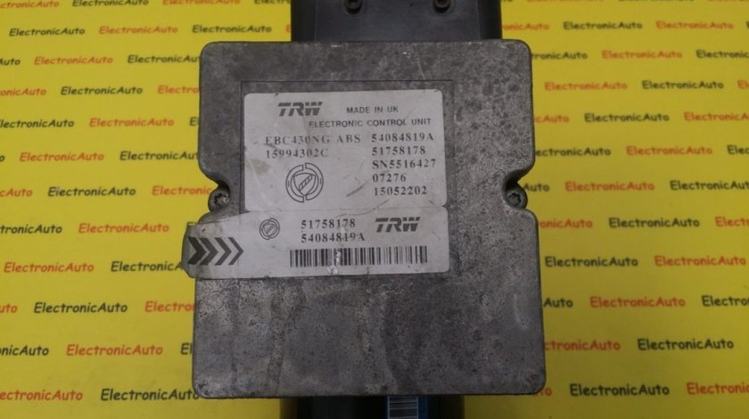 Pompa ABS Lancia Ypsilon, 51758178, 54084819A