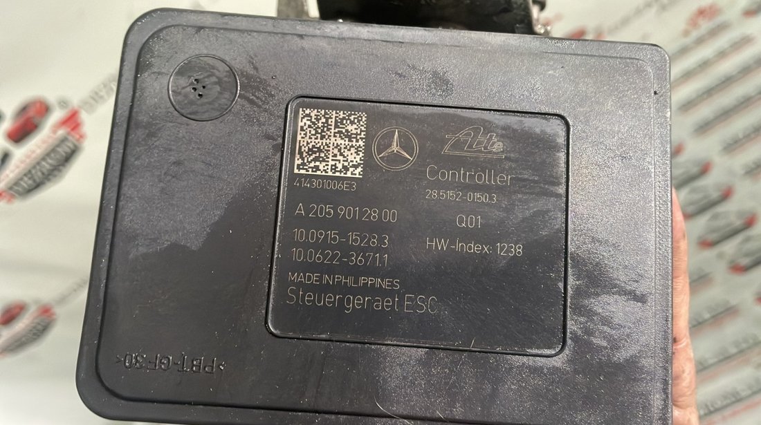 Pompa ABS Mercedes Benz C-Classe W205 2015 cod: A2054313112 A2059012800
