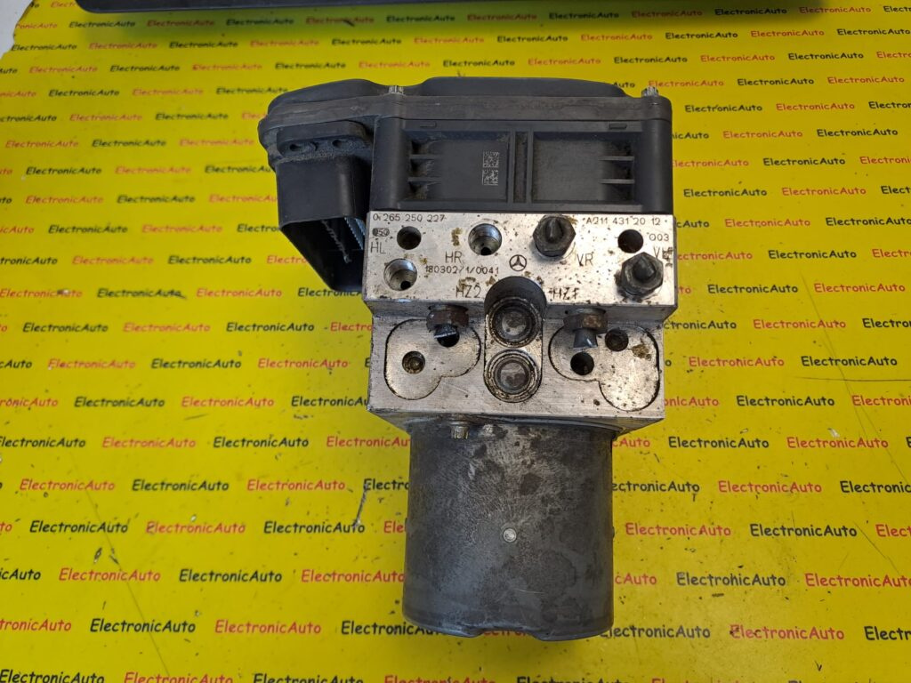 Pompa ABS MERCEDES-BENZ Class E, 0265250227, A2114312012, 0265960313,