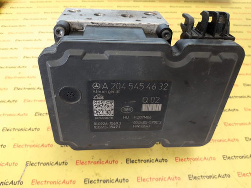 Pompa abs Mercedes C class W204 A2045454632, A0064312512, 10021200974,