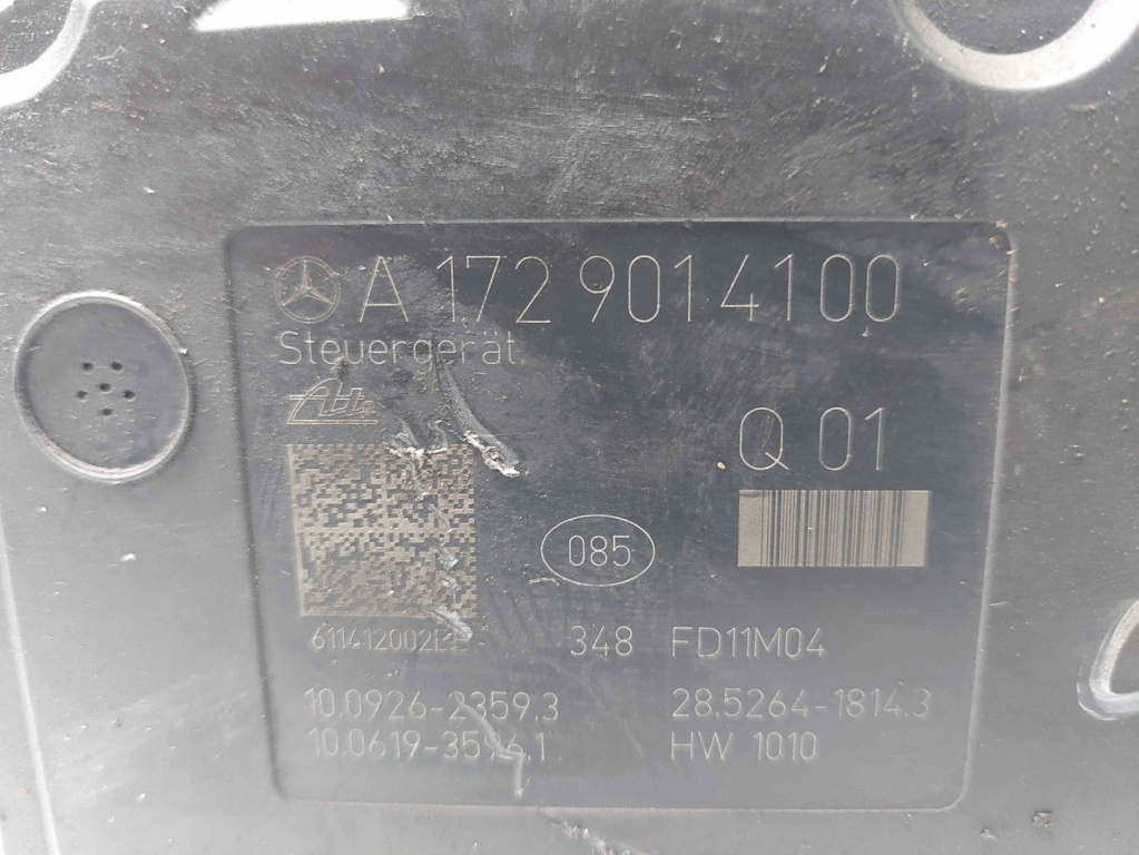 Pompa ABS Mercedes Clasa C (W204) [Fabr 2007-2014] A1729014100 A1724312612 2.2 CDI 651911 2.2 CDI 651911 80KW / 109CP