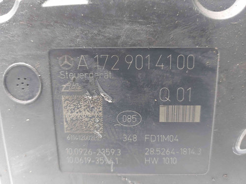 Pompa ABS Mercedes Clasa C (W204) [Fabr 2007-2014] A1729014100 A1724312612 2.2 CDI 651911 2.2 CDI 65...