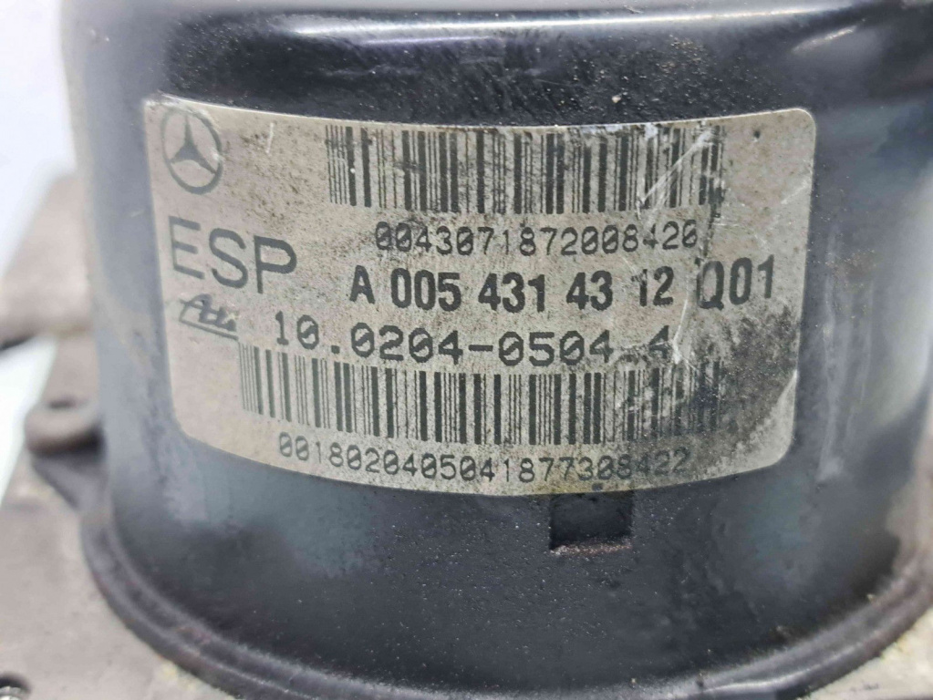 Pompa ABS Mercedes Clasa CLK (C209) [Fabr 2002-2009] A0345457932 A0054314312 2.2 CDI 646966 110KW / 150CP 2.2 CDI 646966 110KW / 150CP