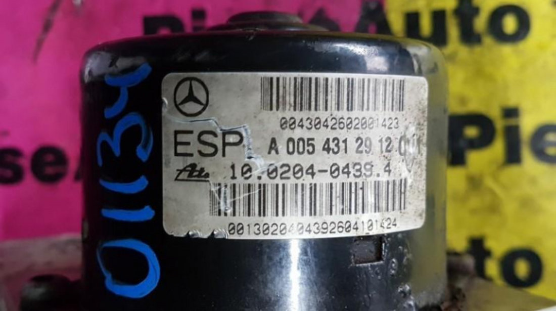 Pompa abs Mercedes CLK (2002-2009) [C209] A0345457732