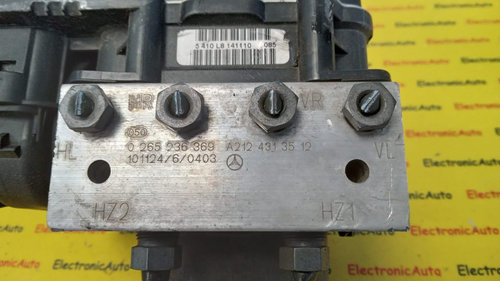 Pompa ABS Mercedes E Class, A2124313512, 0265236369, 0265951614,