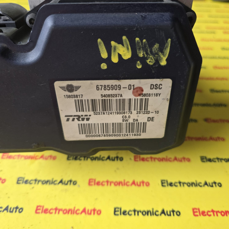 Pompa ABS Mini Cooper, 678590901, 15803817, 54085237A, 15803118Y, 23122010,