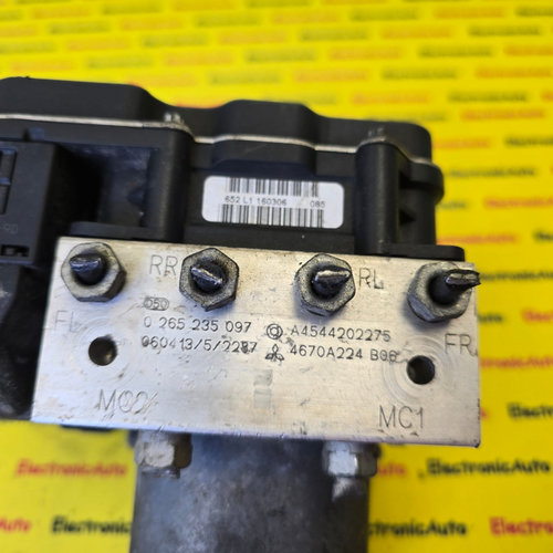 Pompa Abs Mitsubishi COLT, 0265235097, A4544202275, 4670A224, 0265950545,