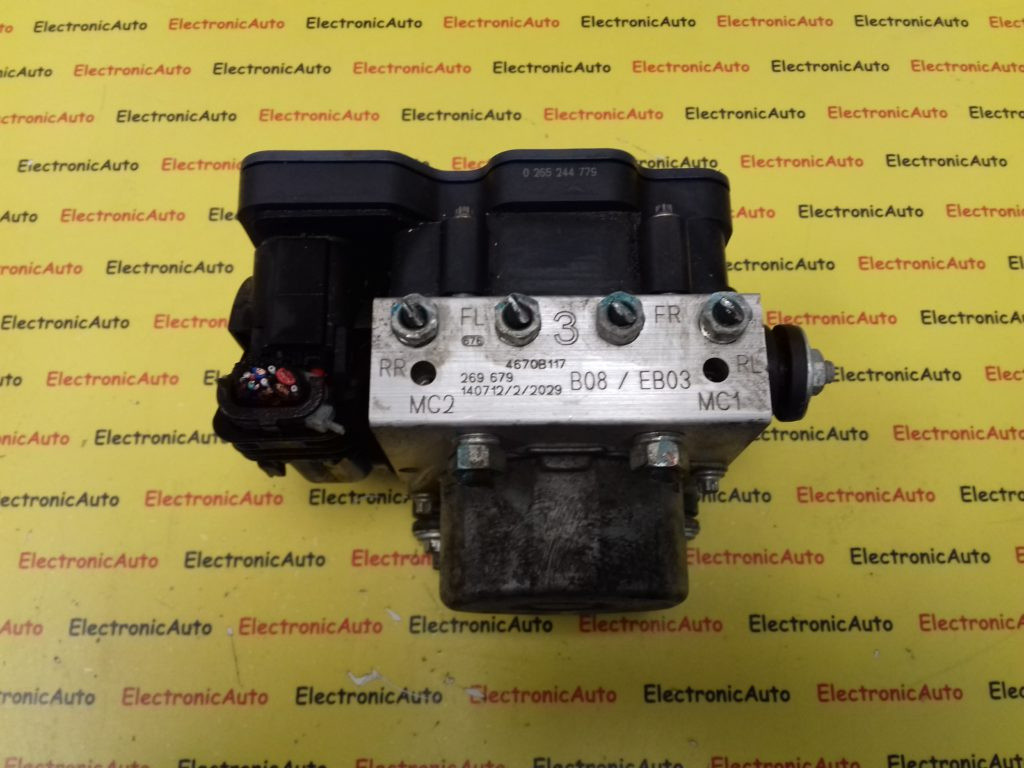 Pompa ABS Mitsubishi Mirage, 0265244779, 4670B117, 0265956143