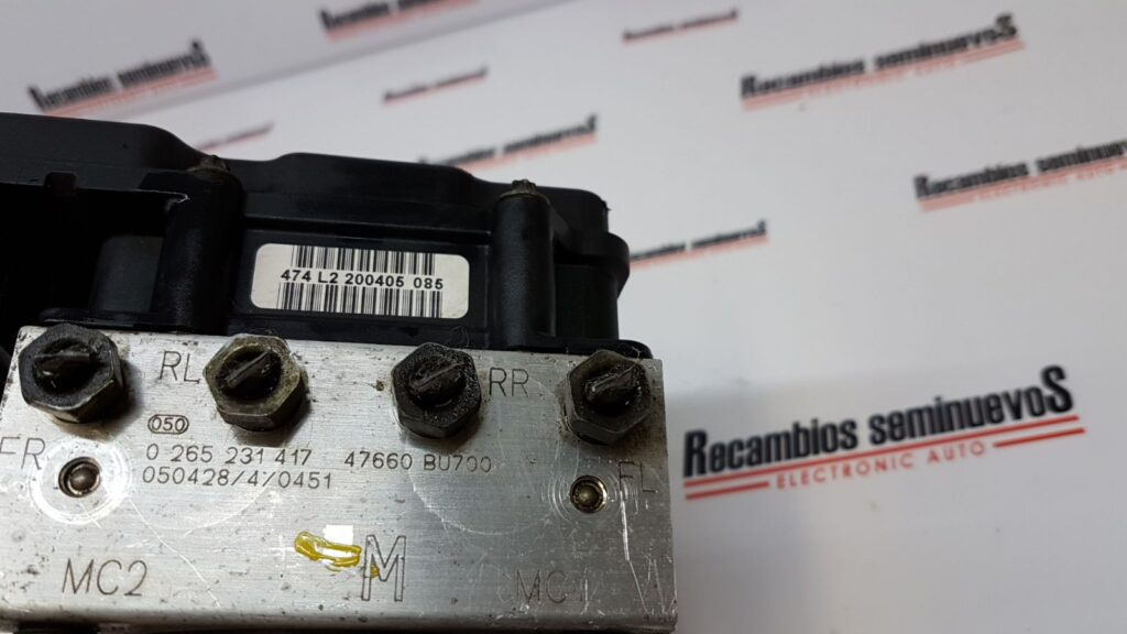 Pompa ABS NISSAN ALMERA 0265231417, 47660BU700, 0265800331,