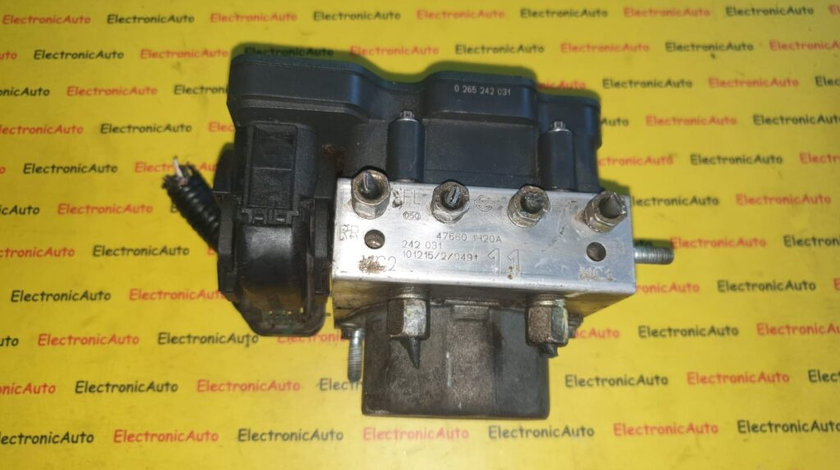 Pompa ABS Nissan Micra 0265956012, 0265242031, 47660 1H20A