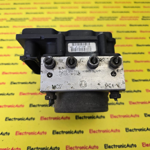 Pompa ABS NISSAN NOTE, 0265231732, 476609U100, 0265800518,