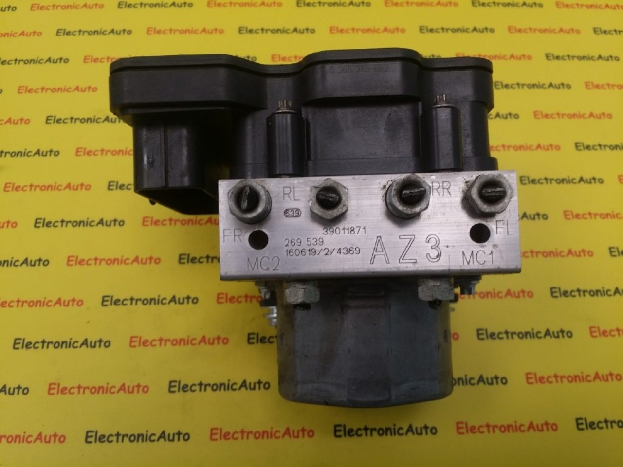 Pompa ABS Opel Corsa, 0265255662, 39011871, 269539, 0265956292,