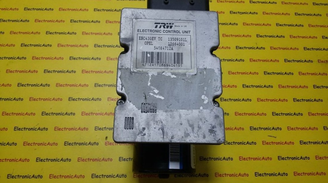 Pompa ABS Opel Vectra 13509101 L, 54084712A, 09191496