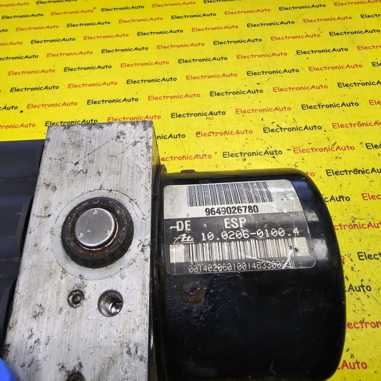 Pompa ABS PEUGEOT 206, 10096011233, 9650222880, 10020601004,