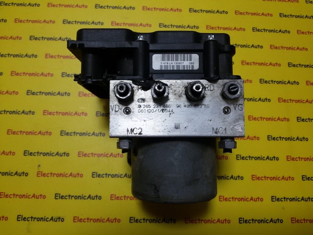 Pompa ABS Peugeot 307, 0265231486, 9649988280, 0265800395, 9657352780