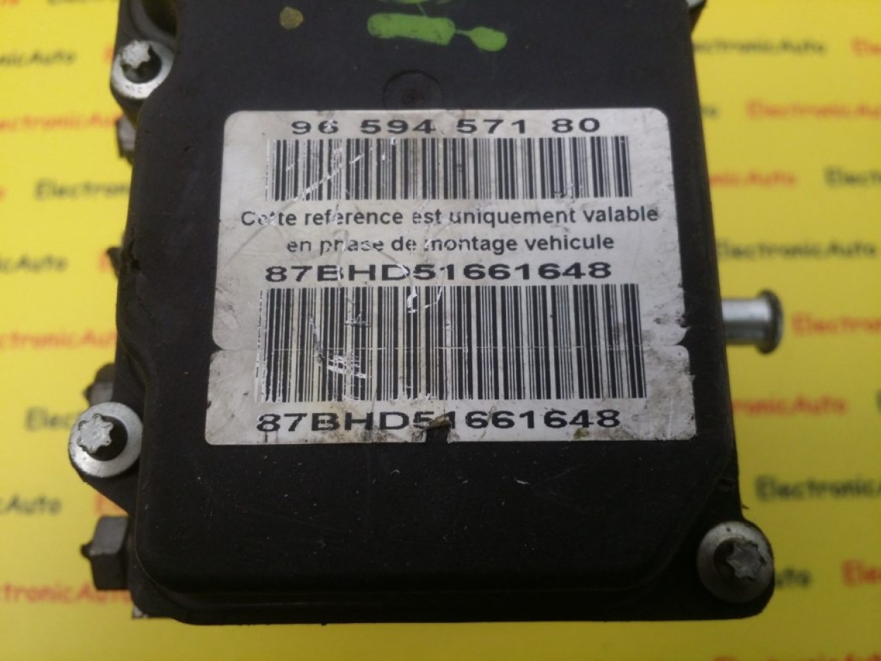 Pompa ABS Peugeot 307, 0265800395, 0265231486, 9649988280, 9659457180,
