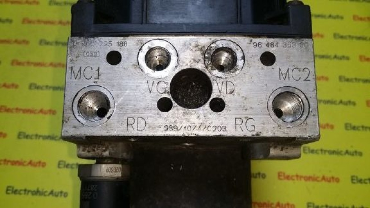 Pompa ABS Peugeot 307, 9648435380, 0265225188, 0265950084,