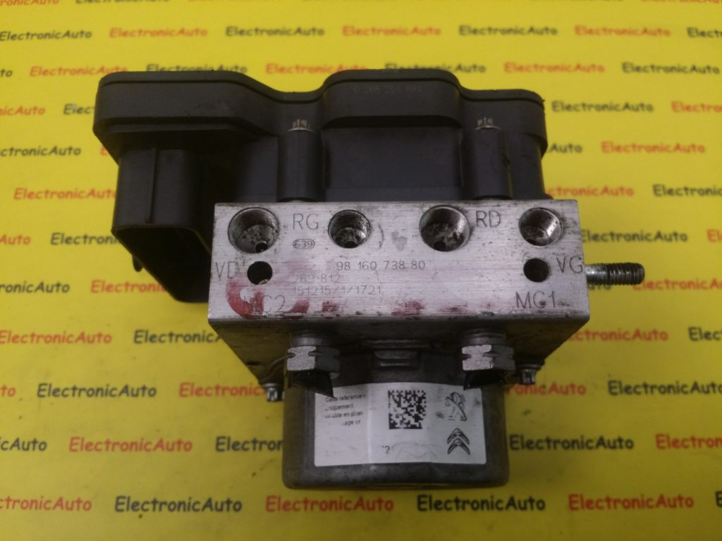 Pompa ABS Peugeot 308, 9816073880, 269812, 9816071180, 0265956062