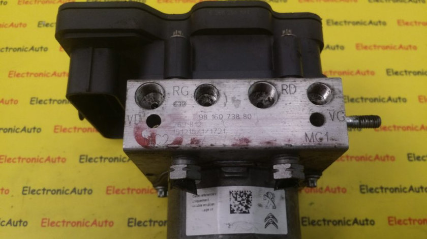 Pompa ABS Peugeot 308, 9816073880, 269812, 9816071180, 0265956062