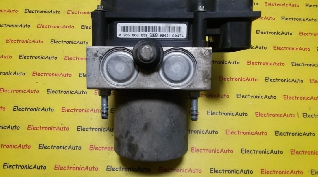 Pompa ABS Renault Trafic 0265232356, 0265800839