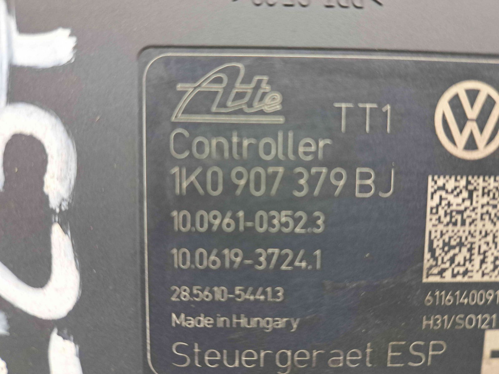 Pompa ABS Skoda AUDI A3 (8P1) [Fabr 2003-2012] 1K0907379BJ / 1K0614517DE 1.8 TFSI CDAA 118KW / 160CP 1.8 TFSI CDAA 118KW / 160CP