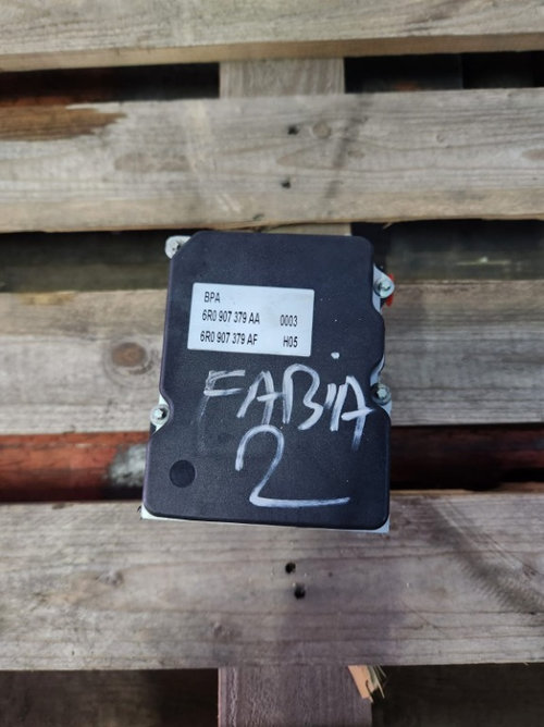 Pompa ABS Skoda Fabia 2 1.2TSI combi an de fabricatie 2011 Cod : 6R0907379AA 6R0907379AF