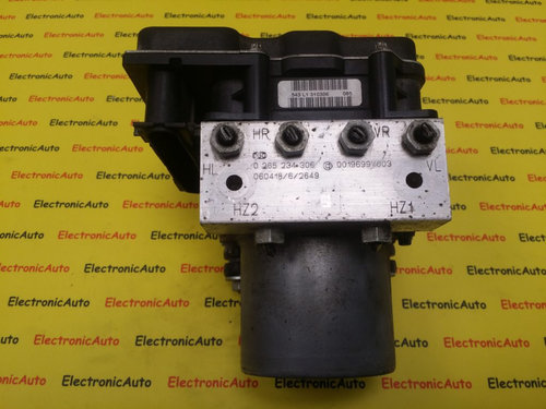 Pompa ABS Smart Fortwo, 0265234306, 0019699V003, 0265950453,