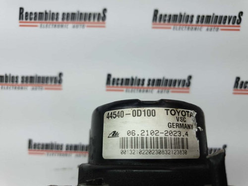 Pompa ABS Toyota YARIS, 894510D170, 06210962033, 06261338041, 445400D100, 06210220234,