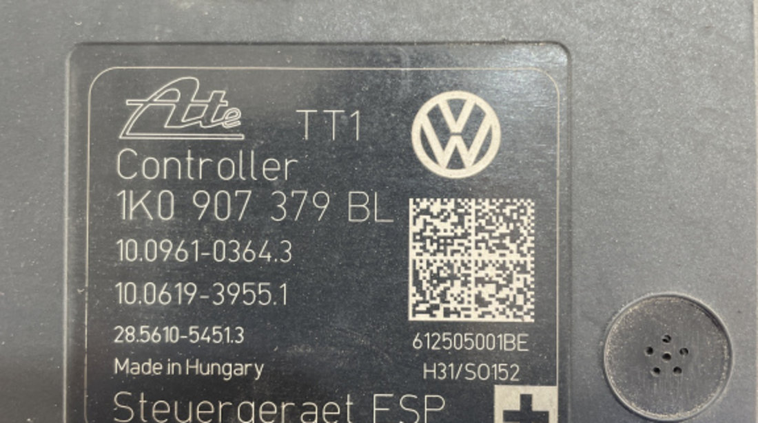 Pompa abs Volkswagen Caddy 1.6 TDI, DSG Automat 102cp Maxi sedan 2013 (1K0907379BL)