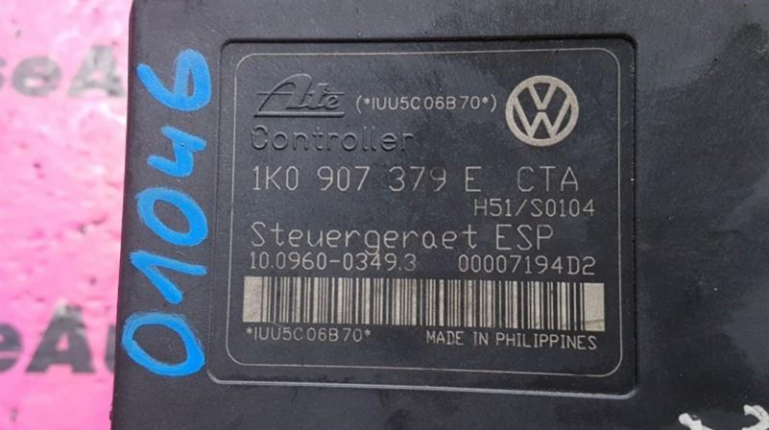 Pompa abs Volkswagen EOS (2008-2015) 1K0907379E