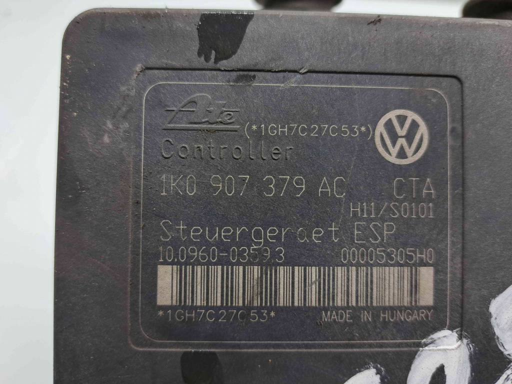 Pompa ABS Volkswagen Golf 5 (1K1) [Fabr 2004-2008] 1K0907379AC / 1K0614518DE 2.0 FSI BWA 147KW / 200CP