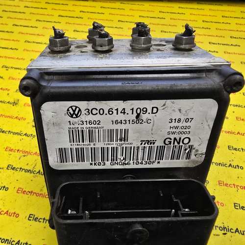 Pompa ABS VOLKSWAGEN PASSAT,3C0614109D, 16431602, 16431502C, S118676025E,