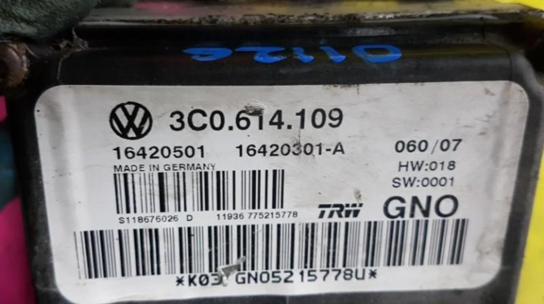 Pompa abs Volkswagen Tiguan (2007->) 67054017