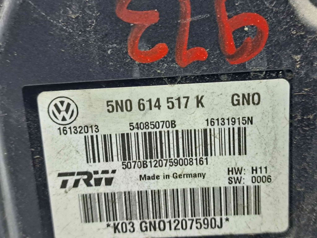 Pompa ABS Volkswagen Tiguan (5N) [Fabr 2007-2016] 5N0614517K 1.4 TSI BWK 110KW / 150CP 1.4 TSI BWK 110KW / 150CP